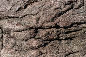 Close up view of brown stone texture