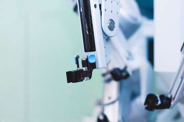 Surgery with robotic equipment in the operating room. Minimally invasive surgical innovation,...