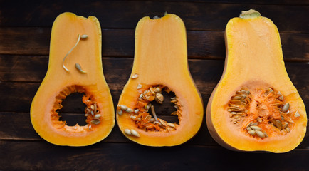pumpkin pear-shaped Spanish guitar in the context of seeds
