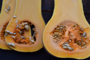 pumpkin pear-shaped Spanish guitar in the context of seeds