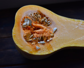 pumpkin pear-shaped Spanish guitar in the context of seeds