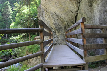 Brücke in Klammweg.