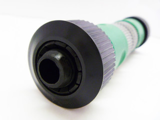 Plastic muff for joining the water hose