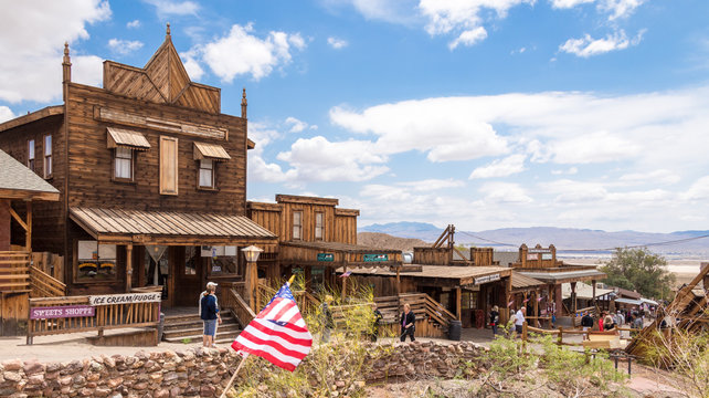 MAY 23. 2015- Calico, CA, USA: Calico museum is a ghost town in San Bernardino County, California, United States. Was founded in 1881 as a silver mining town