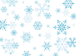 雪の結晶　スノーフレーク