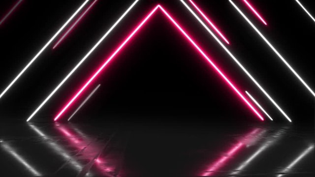 pink background loops nightclub party neon background.