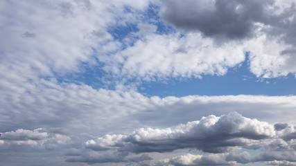Beautiful white clouds