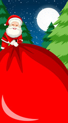 Background templates with christmas theme