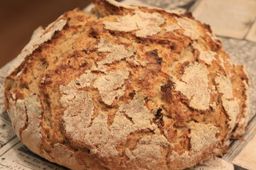 Pan de masa madre trigo natural