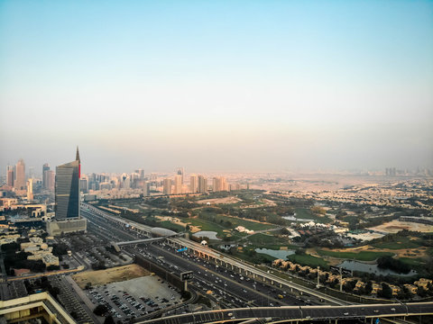 Dubai, Dubai / United Arab Emirates / 10 19 2019: Emirates Hills