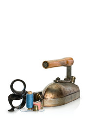 Ancient, professional tools of the tailor