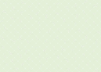 Fototapeta premium Lily of the valley, may-lily Seamless pattern, background. Vector illustration. In art nouveau style, vintage, old, retro style. On tea green background..