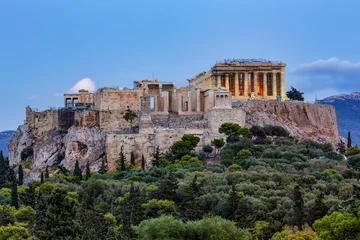 Fotobehang The Athens Acropolis © Vasilis