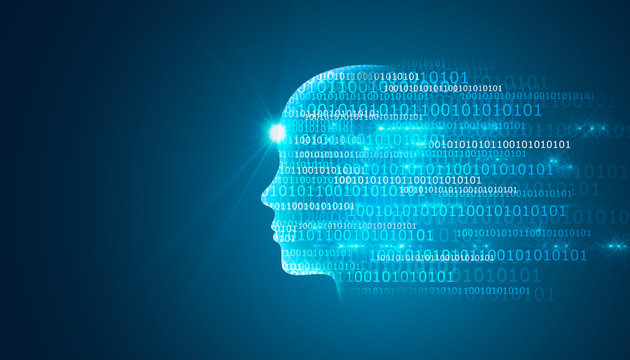 testa, cervello, intelligenza artificiale, sinapsi, memoria, digitale