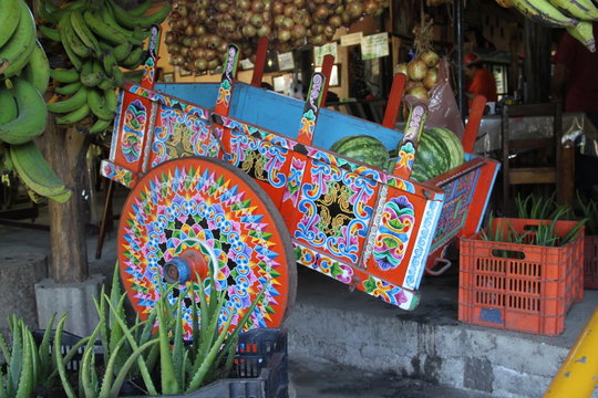 Charette traditionnelle Costa rica