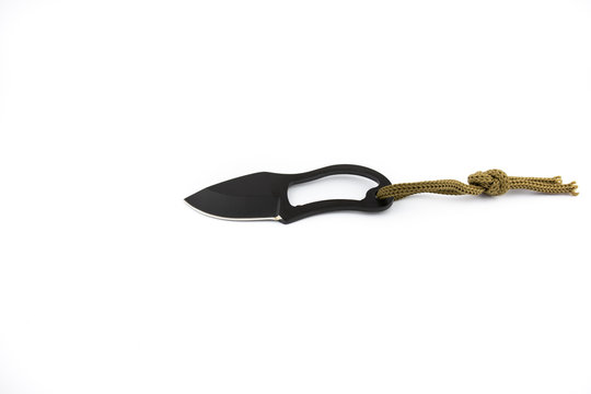 Penknife folding knife isolated on white background. Clasp knife. Jack-knife isolated on a white