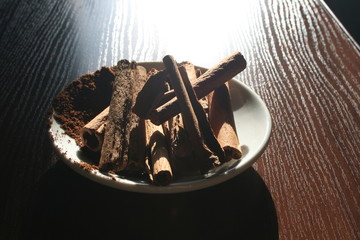 Fototapeta premium cinnamon sticks