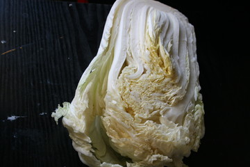 closeup of cabbage
