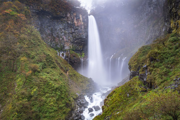 Kegon waterfall in Nikko, Japan