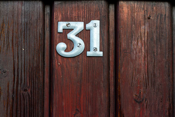 House number 31