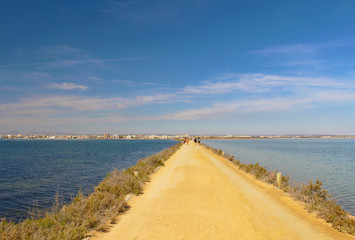 Paseo de las Salinas, San Pedro del Pinatar, España