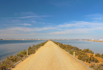Paseo de las Salinas, San Pedro del Pinatar, España