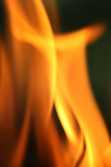 Macro photos of fire
