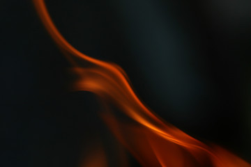 Macro photos of fire
