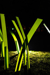 White night installation