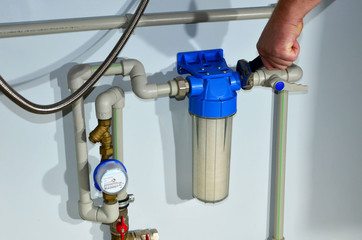 Mounting of house rainwater filter system. Borehole drilling and water treatment. Water filtration....