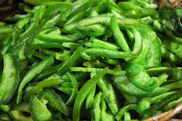 fruit jelly candies jellies in a Christmas market