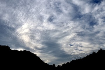 clouds in the sky