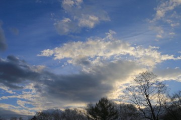 sky and clouds