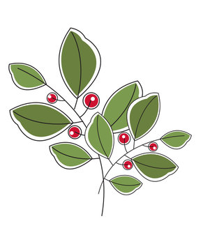 Christmas Branch