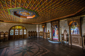 Interior Of Monastery of Varlaam - Meteora, Greece