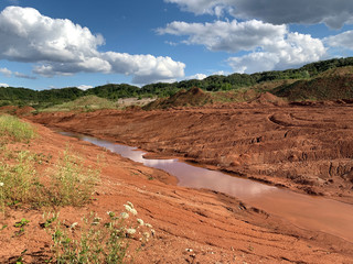 Red Clay Open Quarry geology industry