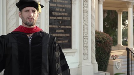 man in the city - speech of a doctor 