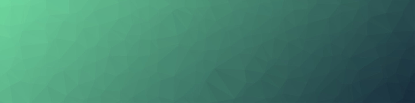 Abstract Ocean color trianglify Generative Art background illustration