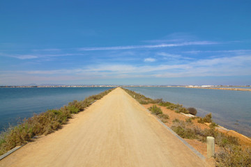 Paseo de las Salinas, San Pedro del Pinatar, España