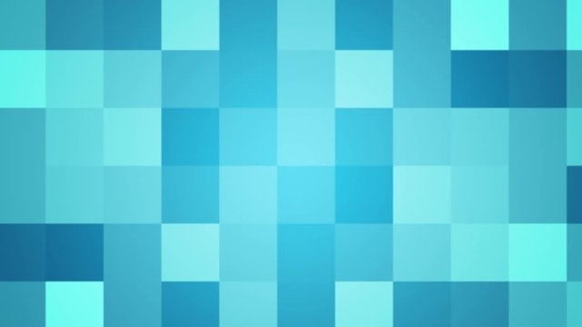 Blue abstract pixel loop