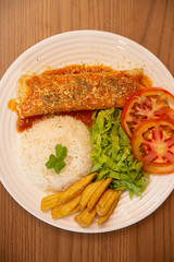 Comida rápida, nutritiva e saudável