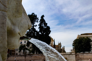 Obraz premium fountain in rome italy