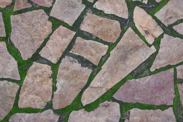 stone, texture, pattern, brick, road, cobblestone, pavement, street