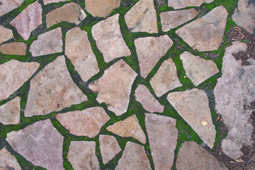 stone, texture, pattern, brick, road, cobblestone, pavement, street