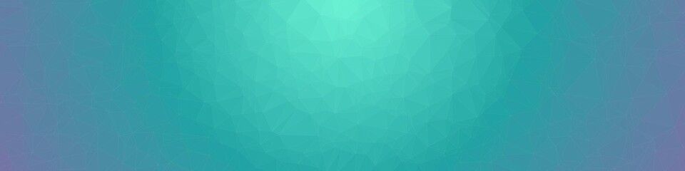 Obraz premium Abstract Ocean Voronoi trianglify Generative Art background illustration