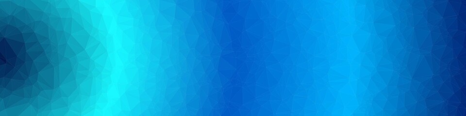 Abstract Ocean Voronoi trianglify Generative Art background illustration