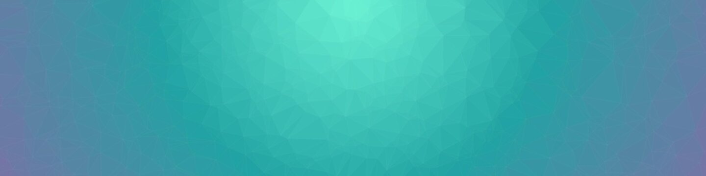 Abstract Ocean Voronoi trianglify Generative Art background illustration