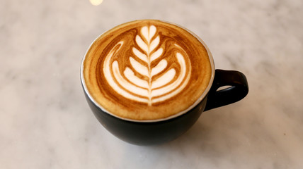 cappuccino, cafe latte and flat white