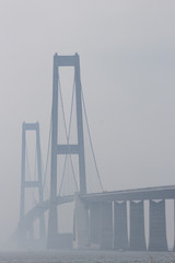 The Great Belt Bridge link in Dnmark
