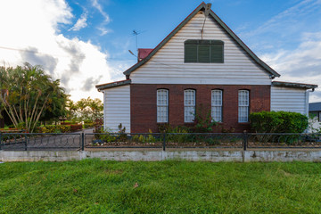 Paramaribo Suriname Colonial Style Building